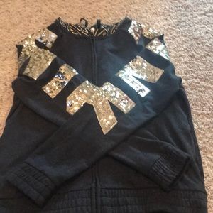 NWT VS Pink Bling Hoodie